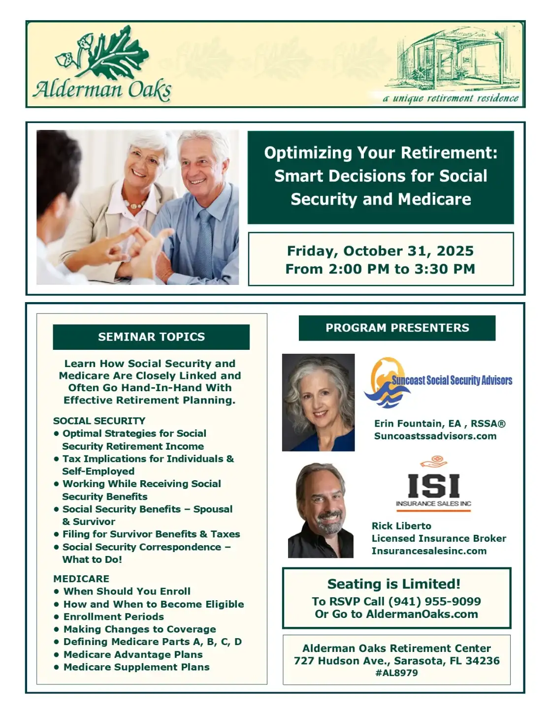 Medicare - Social Security Seminar Flyer (Revised)(9-13-25)pub Medicare - Social Security Seminar Flyer (Revised)(9-13-25)pub